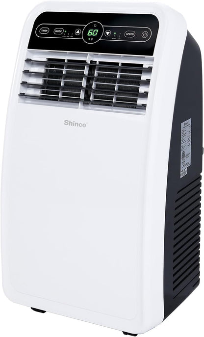 8,000 BTU Portable Air Conditioner, AC Unit with Built-in Cool, Dehumidifier & Fan Modes for Room up to 350 sq.ft, Conditioner Remote Control, 24 Hour Timer, Installation Kit